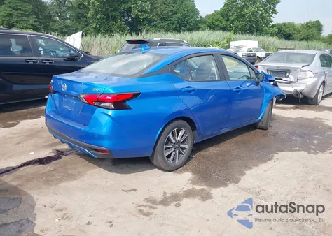 2021 Nissan Versa Sv Xtronic Cvt z USA, uszkodzony, nr VIN 3N1CN8EV6ML862877